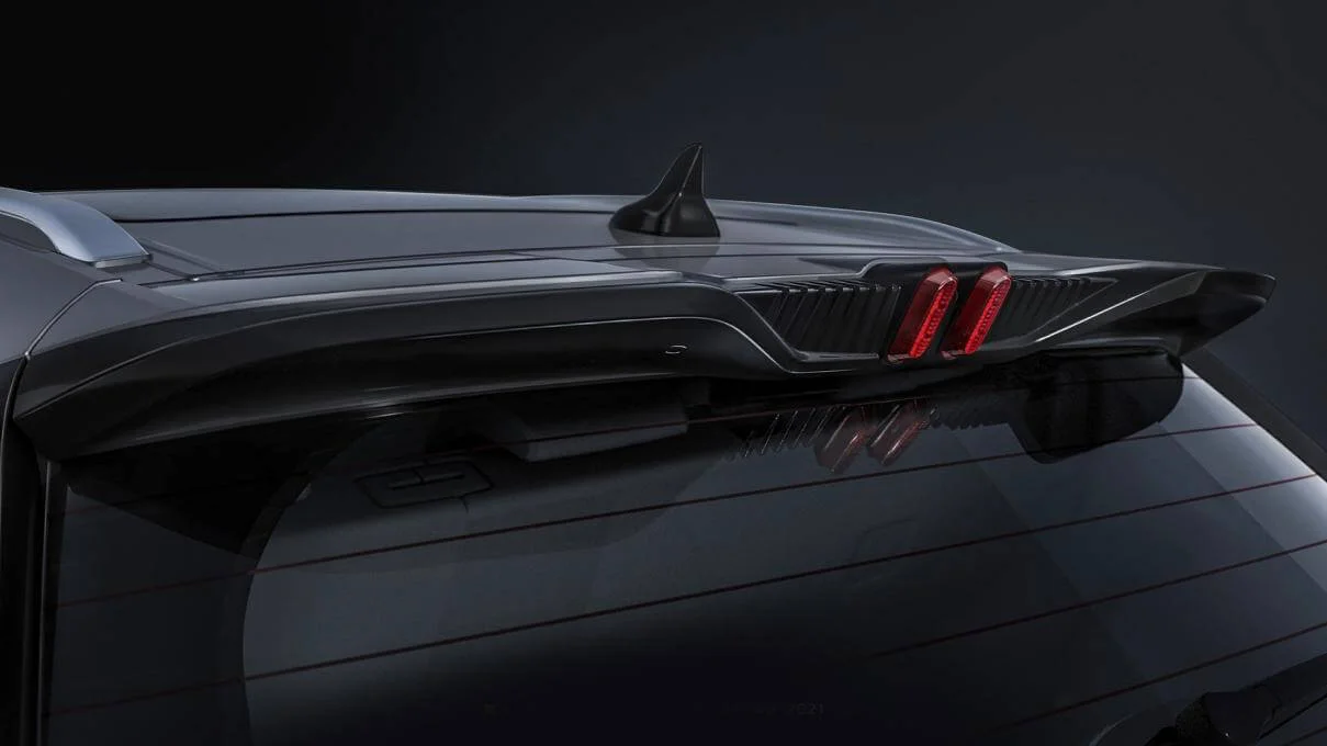 Changan CS55 Plus – Rear spoiler detail